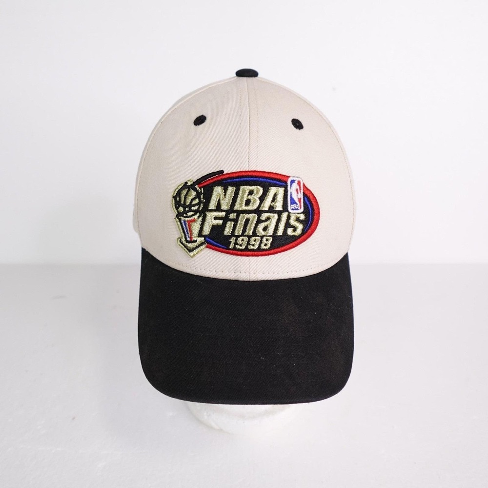 Vintage Chicago Bulls Hat Cap Snap Back NBA Basketball Finals Utah Jazz 1998 90s